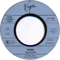 Sandra : Secret Land (7", Single)