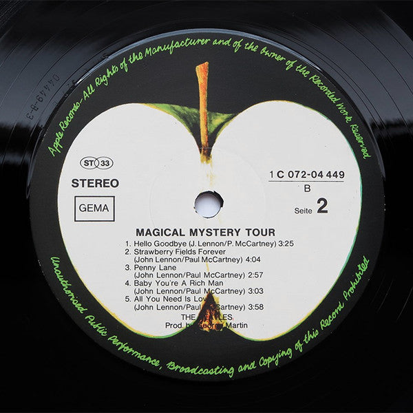 The Beatles : Magical Mystery Tour Plus Other Songs (LP, Comp, RE, Tru)