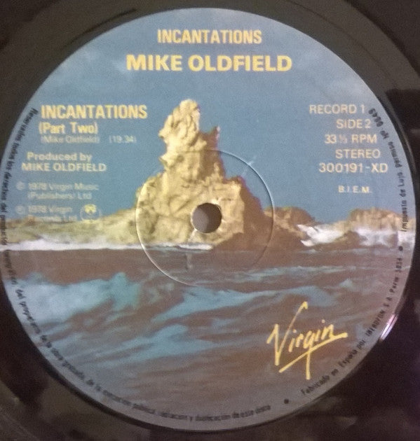 Mike Oldfield : Incantations (2xLP, Album, Gat)