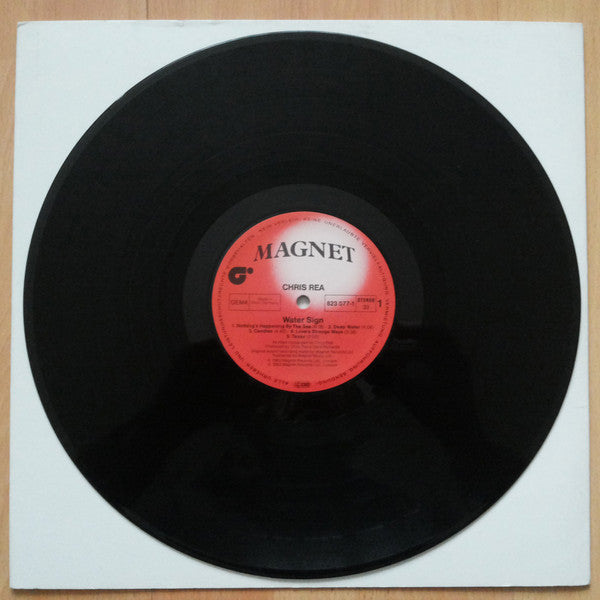 Chris Rea : Water Sign (LP, Album, Red)