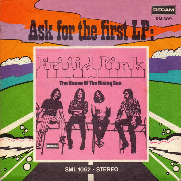 Frijid Pink : Sing A Song For Freedom (7", Single, Mono)
