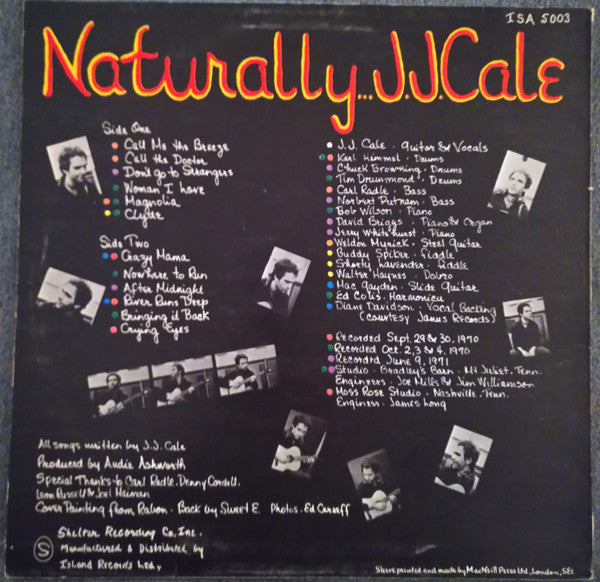J.J. Cale : Naturally (LP, Album)
