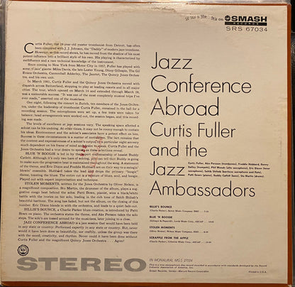 Curtis Fuller And The Jazz Ambassadors : Jazz Conference Abroad (LP, Album)