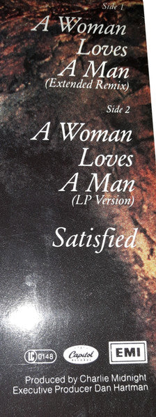 Joe Cocker : A Woman Loves A Man (Extended Remix) (12", Maxi)
