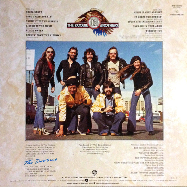 The Doobie Brothers : Best Of The Doobies (LP, Comp, RP)