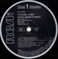 Annabel Lamb : When Angels Travel (LP, Album)