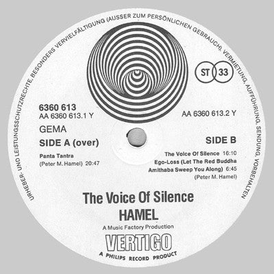 Peter Michael Hamel : The Voice Of Silence (LP, Album)
