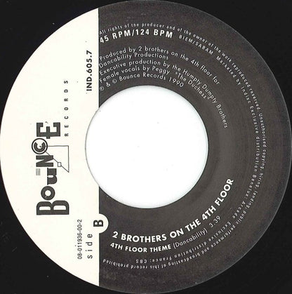 2 Brothers On The 4th Floor & Da Smooth Baron MC : Can't Help Myself (7", Single)