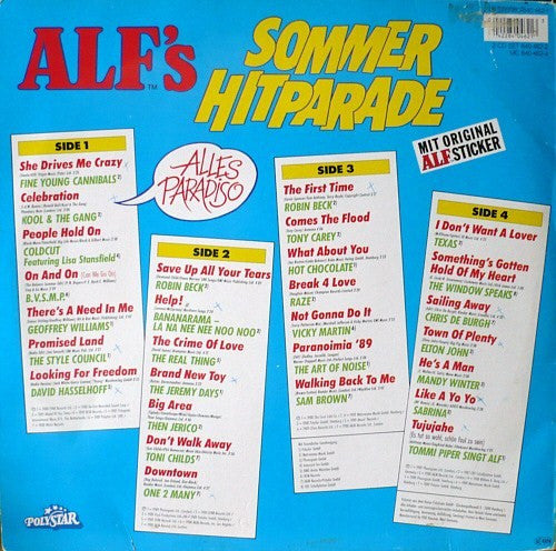 Various : ALF's Sommer Hitparade (2xLP, Comp)