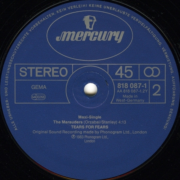 Tears For Fears : The Way You Are (12", Maxi)