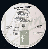 Bankstatement : Bankstatement (LP, Album)