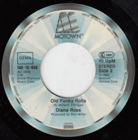 Diana Ross : We Can Never Light That Old Flame Again (7", Single)