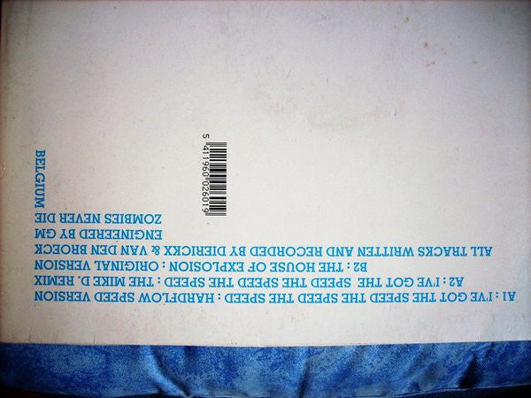 DJ Mike D & Dr. Kif : The Speed (12")