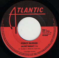 Percy Sledge : Silent Night / Christmas Wish (7", Single, RE)