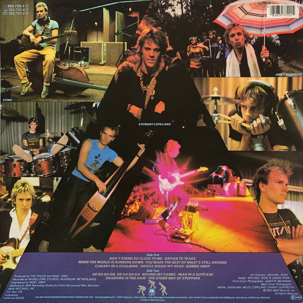 The Police : Zenyatta Mondatta (LP, Album, RE)