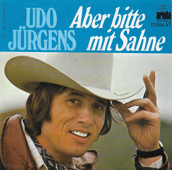 Udo Jürgens : Aber Bitte Mit Sahne / Vier Stunden In Der Woche (7", Single)