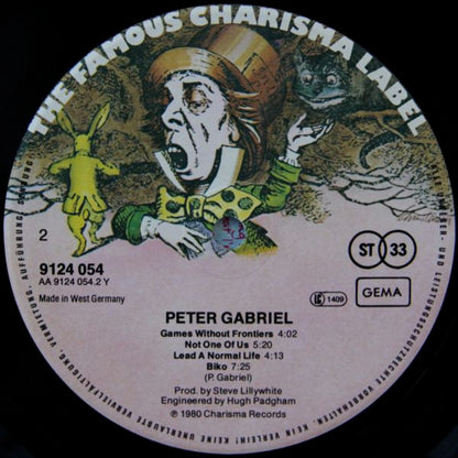 Peter Gabriel : Peter Gabriel (LP, Album)