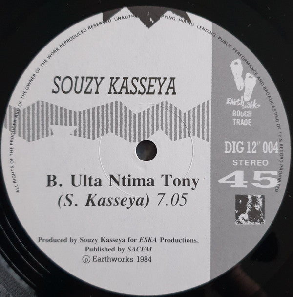Souzy Kasseya : Le Téléphone Sonne (12")