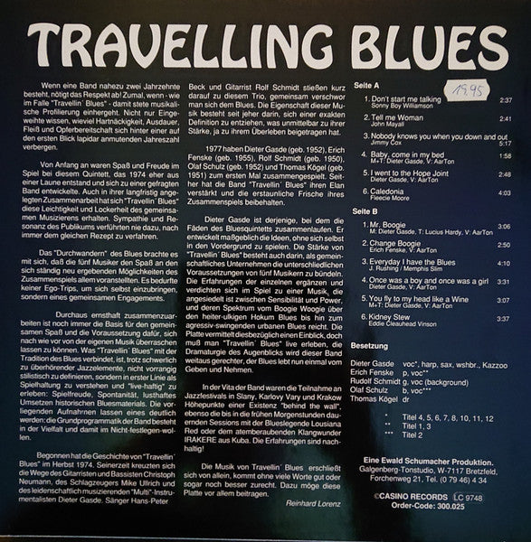 Travelling Blues : Travelling Blues (LP)