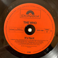 The Who : It's Hard (LP, Album, Inj)
