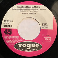 Herbert Dentler : Auf Die Bäume Ihr Affen! (7", RE)