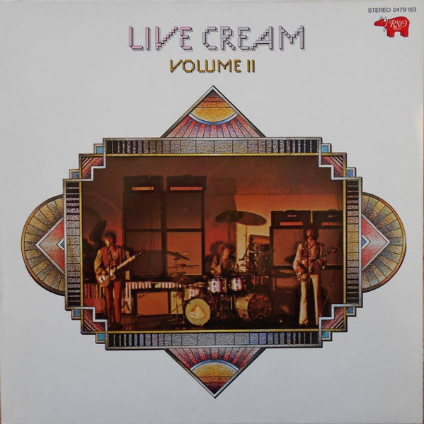 Cream (2) : Live Cream Volume II (LP, Album, RE, RP)