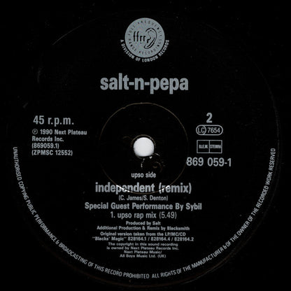 Salt-N-Pepa* : Independent (Remix) (12")