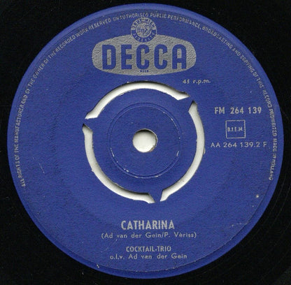 Het Cocktail Trio* : Koba Kompaan / Catharina (7", Single)