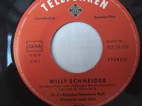 Willy Schneider : Schütt' Die Sorgen In Ein Gläschen Wein   (7", EP)