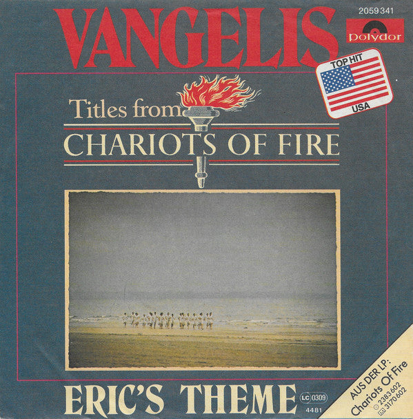 Vangelis : Titles From Chariots Of Fire (7", Single)
