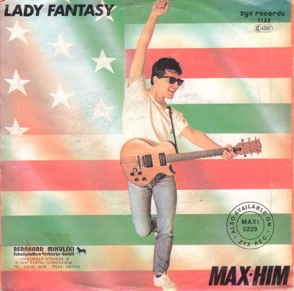 Max-Him : Lady Fantasy (7", Single)