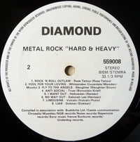 Various : Metal Rock - Hard & Heavy (LP, Comp)