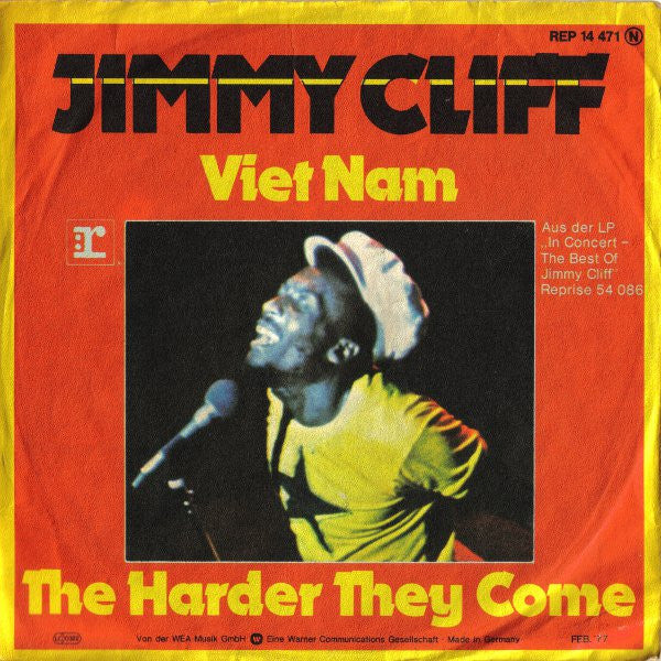 Jimmy Cliff : Viet Nam / The Harder They Come (7", Single)