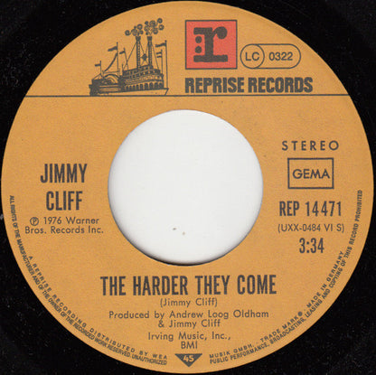Jimmy Cliff : Viet Nam / The Harder They Come (7", Single)