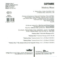 Software : Modesty-Blaze Vol. II (7", Single)