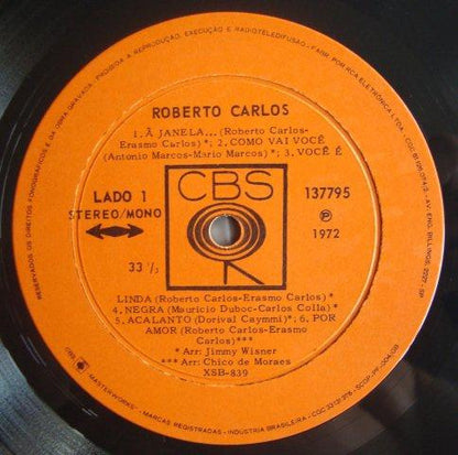 Roberto Carlos : Roberto Carlos (LP, Album)