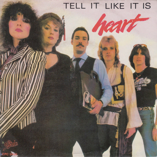 Heart : Tell It Like It Is (7", Single)
