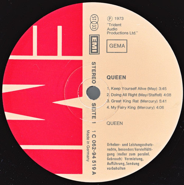Queen : Queen (LP, Album)