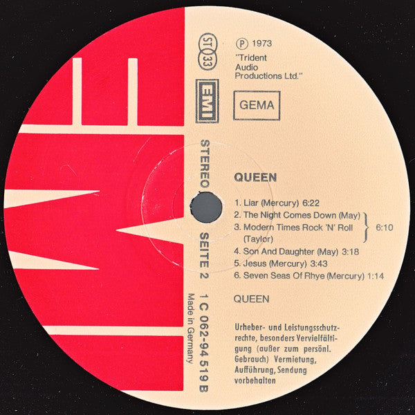 Queen : Queen (LP, Album)