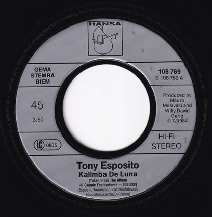 Tony Esposito : Kalimba De Luna (7", Single)