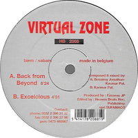 Virtual Zone : Back From Beyond / Excelcious (12")