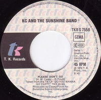 KC And The Sunshine Band* : Please Don't Go (7", Single)