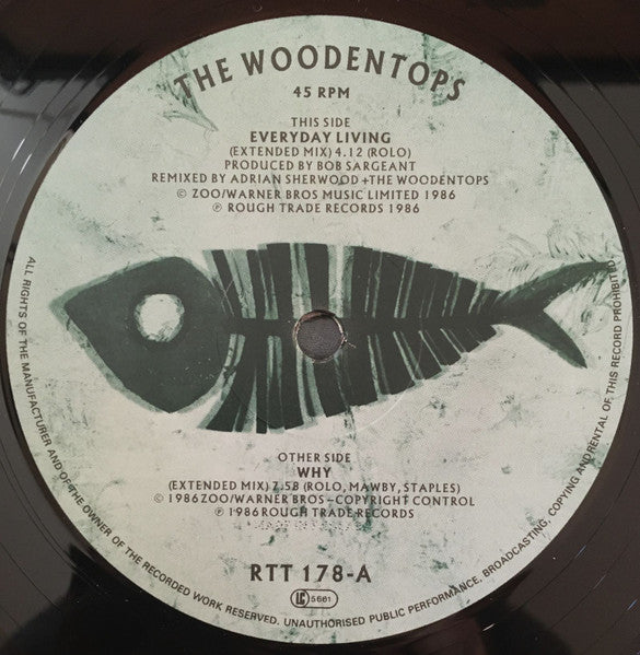 The Woodentops : Everyday Living (12", Single + 7", Single, Ltd)