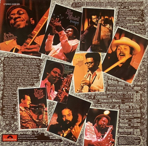John Mayall : Moving On (LP, Album, RE)