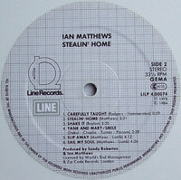 Ian Matthews* : Stealin' Home (LP, Album, Whi)