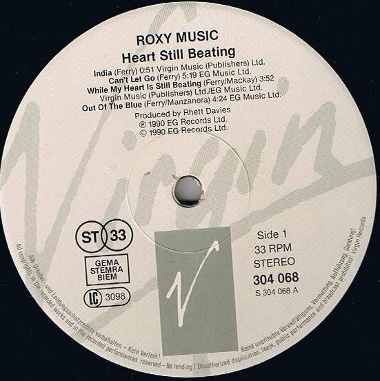 Roxy Music : Heart Still Beating (2xLP, Album, Gat)