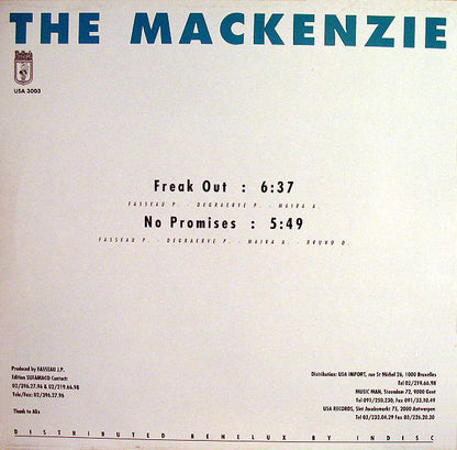 The Mackenzie : Freak Out / No Promises (12")