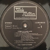 The Temptations : Live (LP, Album)
