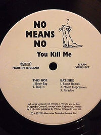 Nomeansno : You Kill Me (12", EP, RE)