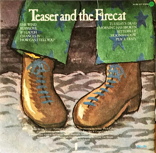 Cat Stevens : Teaser And The Firecat (LP, Album, RP, Gat)